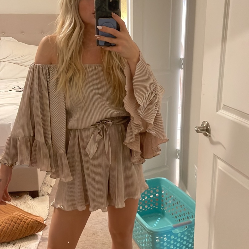 Shimmery NYE romper Size Small